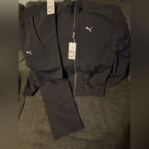 Puma Black Tracksuit men’s new with tag